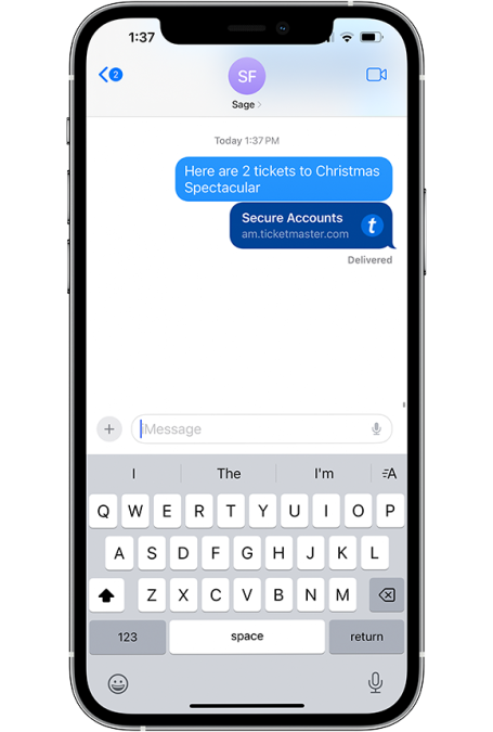 Accept Tickets Step 2
