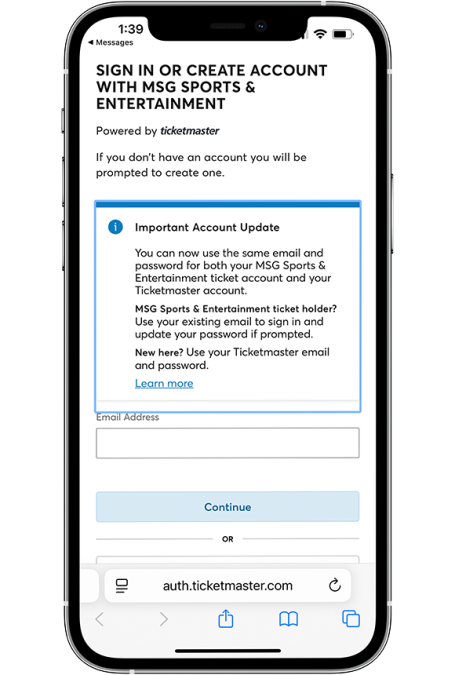Accept Tickets Step 3