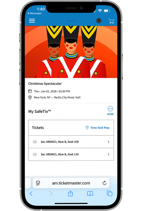 Accept Tickets Step 4