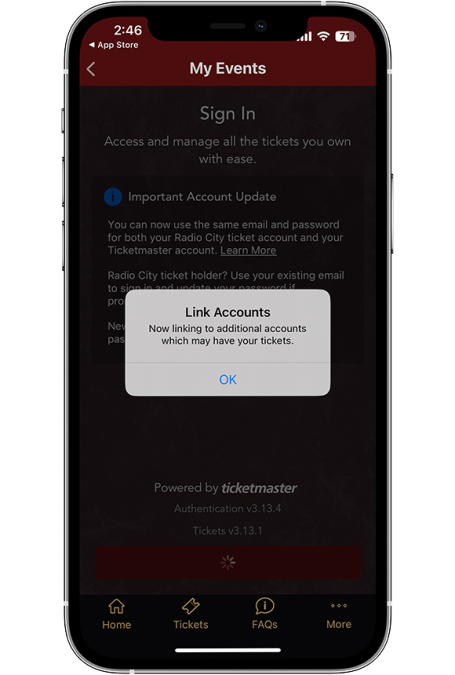 Access Tickets Step 6