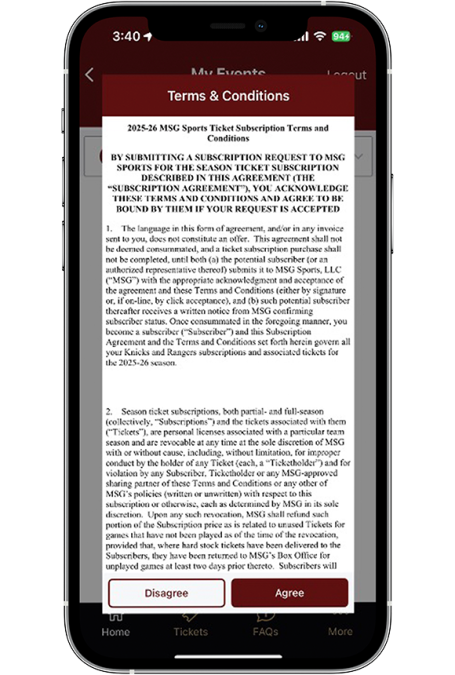 Access Tickets Step 7