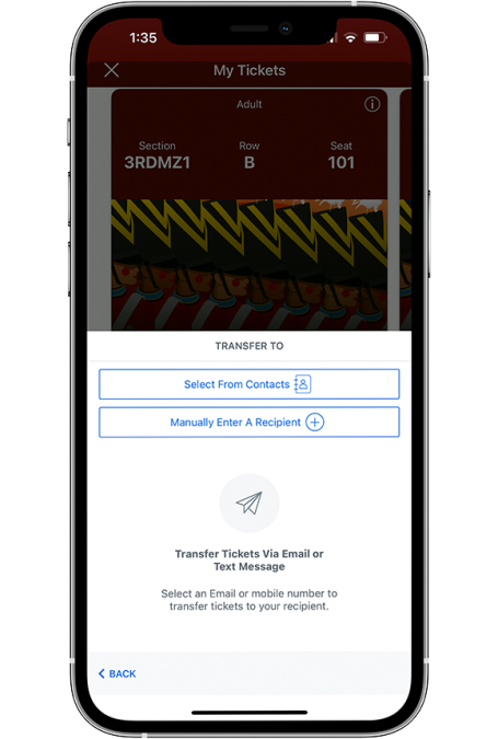 Transfer Tickets Step 5